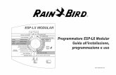 Programmatore ESP-LX Modular Guida allâ€™installazione ...ww3. Il programmatore ESP-LX Modular ¨
