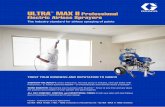 300713ENEU ULTRA MAX II - graco.com · ULTRA® MAX II Professional Electric Airless Sprayers WORK SMARTER: Streamline your business with Bluelink™: Know at any time and any place