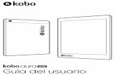 Guía del usuario de Kobo Aura ONEdownload.kobobooks.com/ereader/guide/daylight/userguide_es_MX.pdf · Cuando tu eReader está encendido, toca la pantalla para abrir libros, cambiar