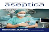 MRSA-Managementaseptica.com/fileadmin/user_upload/aseptica/pdf/aseptica_2018_4.pdf · puerperalis (67% aller schweren Mastitiden) und bei Wundinfektionen nach Sectio [3 + 6]. Andererseits