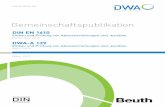 DWA-A 139 · Gemeinschastfpubikloani t DIN EN 1610 Einbau und Prüfung von Abwasserleitungen und -kanälen Dezember 2015 DWA-A 139 Einbau und Prüfung von Abwasserleitungen und -kanälen