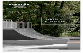 Skate- elemente - POPULÄRpopulaer.com/wp-content/uploads/2016/12/katalog-skate_elemente.pdf · Seite 1 | © PoPulär Handcrafted Skateparks |  | Stand 2016  Skate-elemente
