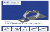 Katalog Fix-Platten und Konsolen - HS Befestigungssysteme .Fix-Platten und Konsolen - Katalog - Seite