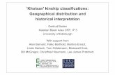 'Khoisan' kinship classifications: Geographical ... · 'Khoisan' kinship classifications: Geographical distribution and historical interpretation Gertrud Boden Kalahari Basin Area
