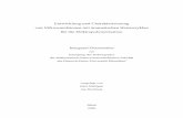 Entwicklung und Charakterisierung von Mikroemulsionen mit ... · Entwicklung und Charakterisierung von Mikroemulsionen mit aromatischen Heterozyklen für die Elektropolymerisation