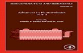  · VOLUME NINETY SEMICONDUCTORS AND SEMIMETALS Advances in Photovoltaics: Part 3 Edited by GERHARD P. WILLEKE Fraunhofer Institute for Solar Energy Systems ISE, Freiburg, Germany