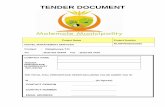 TENDER DOCUMENT - molemole.gov.za DOCUMENT FOR TRAVEL MANAGEME… · Complete tender documents, fully priced and signed with all the necessary documents attached, must be sealed in