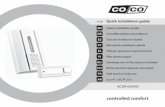 controlled comfort - alteco.lv filecontrolled comfort ACDB-6500AC Quick installation guide TR EL FI AR PT RU ES EN HU DE v1.0 Quick installation guide Schnellinstallationshandbuch