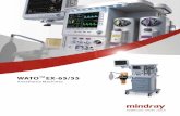 Anesthesia Machines - dinmed.cl · WATO™EX-65/55 Anesthesia Machines Maximum technical performance, contemporary and ergonomic design, closed with the latest modern anesthesia concept