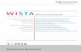 WISTA Wirtschaft und Statistik · Neukonzeption der Statistik der Empfänger von . Grundsicherung im Alter und bei Erwerbsminderung Optimierung von Algorithmen zur Schätzung von
