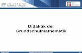 Didaktik der Grundschulmathematik - dms.uni- .J¼rgen Roth Didaktik der Grundschulmathematik 2.8