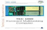 TEC 1000 Eurocard Multitasking Computer - wilke.de · V017, Jan 2003 support@wilke.de +49 (241) 918 900 fax: +49 (241) 918 9044 9 Technical Documentation von 39 TEC 1000 Eurocard