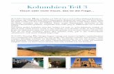 RB Kolumbien Teil 3 - kat1-6x6.de. Reisebericht Kolumbien 3.pdf · wir auf dem Campingplatz „Hotel el Bosque“ einen Stellplatz auf angenehmen 1200 mtr.. Nach unserem Tee und einer