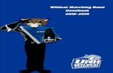 Wildcat Marching Band Handbook 2018–2019 - unhbands.orgunhbands.org/docs/wmb/handbook.pdf · 4 WELCOME TO THE WILDCAT MARCHING BAND! On behalf of the entire Wildcat Marching Band