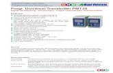 Progr. Universal-Transmitter PMT 50 · GHM-Messtechnik GmbH • Location Martens Kiebitzhörn 18 • D-22885 Barsbüttel / Germany (+49-(0)40-670 73-0 • Fax +49-(0)40-670 73-288