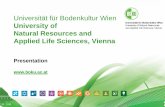 University of Natural Resources and Applied Life Sciences ... · 17.01.05 3 Universität für Bodenkultur Wien BOKU Presentation BOKU Vienna is taking on the challenge to play a role