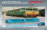 Diesellokomotive SU46 - piko.de · Diesellokomotive SU46 - die Kultlokomotive der PKP als Modell  Vorankündigung PIKO Formneuheit 2019 Lieferbar ab Sommer 2019! CAD Zeichnung