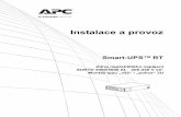 Instalace a provoz - sws.cz · APC, logo APC, Smart-UPS a PowerChute jsou vlastnictvím společnosti Schneider Electric Industries S.A.S., American Power Conversion Corporation a
