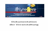Dokumentation der Veranstaltung - hamburg.de · Beteiligung der TeilnehmerInnen zu Vision/Zielen, Struktur und Themen im World-Café 19.40– 20.00 Uhr Vorstellung der Ergebnisse