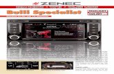 Zenec Z-E2060 • VW T5 • Ca Hifi 1/2019 Bulli Specialist · Bulli VW T5. Fine time alignment Navigation with display of traffic signs The multifunction display of the T5 is supported