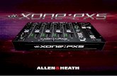 ALLEN&HEATH · High Quality Internal Soundcard Xone:PX5 incorporates a high specification 20 Channel 96kHz, 24bit USB Soundcard, allowing it to be seamlessly integrated into digital