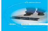 BKS KABELRINNEN-SYSTEM BEGEHBARES - rico.de · BKS 11 Kabelrinne, schwer mit Sonderlochung, ohne Verbinder mit Sonderlochung zur stufenlosen Trennstegbefestigung mit Verbinderlochungen