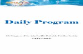 Daily Program - tsccm.org.t fileDaily Program 4th Congress of the Asia-Pacific Pediatric Cardiac Society (APPCS 2012)
