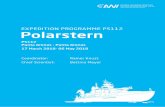 EXPEDITION PROGRAMME PS112 Polarstern - epic.awi.de · part project is to investigate the role of krill and salps in controlling phytoplankton and microbial food web composition and