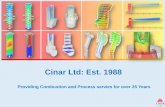 Cinar Ltd: Est. 1988 - icep84.coms and MICFD.pdf · Cinar Ltd: Est. 1988 Providing Combustion and Process servies for over 25 Years