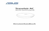 Travelair AC - produktinfo.conrad.com · 6 ASUS Travelair AC Ihren Travelair AC aufladen Laden Sie Ihr Gerät vor der ersten Benutzung mindestens acht (8) Stunden lang vollständig
