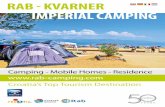 rab - kvarner imperial camping · camping on rab camping on rab EN The Island of Rab is a place with a pleasant climate during the en-tire year and it is the right choice for camping