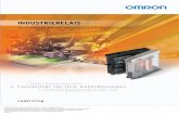 INDUSTRIERELAIS - assets.omron.eu · Print type: Industrial Relay Brochure - Central Print, Full color, with extra spotcolor(s) Produced by Adnovate on 22-nov-2011 at 12:19:44 in