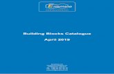 Building Blocks Catalogue April 2019 · Enamine Ltd 78 Chervonotkatska St. 02094 Kyiv, Ukraine Tel. +380 44 537 32 18 Fax. +380 44 537 32 53 enamine@enamine.net Building Blocks Catalogue