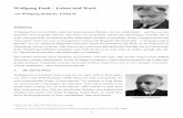 Wolfgang Pauli – Leben und Werk - klima-luft.de Pauli.pdf · kritischen, oftmals sarkastischen Art mit Kollegen umzugehen. Deren Bewunderung für das tiefgreifen- Deren Bewunderung