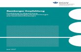 10196 â€“ Bamberger Empfehlung - DGUV Publik .Bamberger Empfehlung Empfehlung zur Begutachtung von