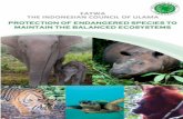 Fatwa on Protection of Endangered Species to Maintain the ... · Fatwa on Protection of Endangered Species to Maintain the Balance of the Ecosystems 5 “There is not an animal (that