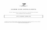 GUIDE FOR APPLICANTS - ec. · PDF fileproposal and for building up the consortium that will do the work. Focusing your planned work The work you set out in your proposal must correspond