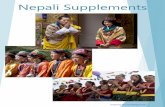 Peace Corps Nepali Supplements - Live Lingua Corps Nepali... · PDF filez. NEPALI SUPPLEMENTS - Songs NUMeXelS - Dialogues in Devanagari Script - Glossary: Nepali - English. English-Nepali