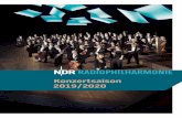 Konzertsaison 2019/2020 - ndr.de · verwandelt sich das NDR Funkhaus in ein Laboratorium, in dem ganz unterschiedliche Events rund um Beethoven geboten werden – Beethoven zum Neuentdecken,
