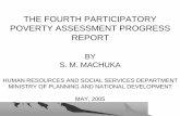 THE FOURTH PARTICIPATORY POVERTY ASSESSMENT PROGRESS REPORTsiteresources.worldbank.org/INTKENYA/Resources/ppa_IV_pr_machuka.pdf · the fourth participatory poverty assessment progress