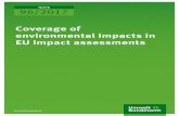 Darstellung von Umweltfolgen in den ... · analysis of the way how environmental effects – qualitatively, quantitatively and in monetary terms – are taken into account in the