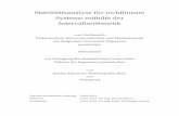 Stabilitaetsbetrachtung für nichtlineare Systemeelpub.bib.uni-wuppertal.de/servlets/DerivateServlet/Derivate-2924/de1202.pdf · Jahrhunderts wurden unter anderem von Hurwitz, Routh