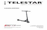 HANDLEIDING - telestar.de · digital tv, multimedia & more HANDLEIDING TROTTY is a registered trademark  Hersteller / Manufacturer TELESTAR-DIGITAL GmbH Am Weiher 14