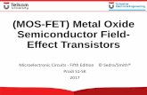 (MOS-FET) Metal Oxide Semiconductor Field- Effect Transistors .Note that the PMOS transistor is formed