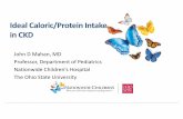 Ideal Caloric/Protein Intake in CKD - pediatrics.med.miami.edupediatrics.med.miami.edu/documents/...Caloric_Protein_Intake_in_CKD.pdf · Objectives 1. Define goals for ideal caloric