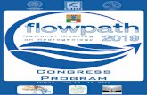 Congress Program - flowpath2019.polimi.it · Anita Erõss, Marco Masetti, Juha Kaija, Judit Mádl-Szőnyi GRM14 Depth profiles of H2O, C, N and S stable isotopes in a shallow aquifer-aquitard