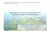 Aliti fApplication of remotl di t thtely sensed images to ... · Expert Meeting on Marine Biodiversity and Eu trophication in the Northwest Pacific Region (5-6 August 2013, Toyama,