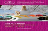 Programm November 2015 – aPril 2016 - kamalashila.de · Lama Sönam und Lama Kelzang mit Austausch, gemeinsamen Aktivi- täten und gemütlichem Zusammensein kombinieren und in Zukunft