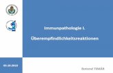 Immunpathologie I. Überempfindlichkeitsreaktionensemmelweis.hu/.../files/2018/12/DZ-PATH-ea-2018-Immunpathologie-I-II.pdf · -¥ Urtikaria, Rhino-Konjunktivitis allergica, extrinsisches