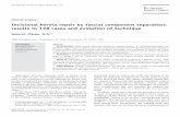 Incisional Hernia Repair By Fascial Component Separation ... · The American Journal of Surgery (2010) 200, 2–8 . Clinical Science. Incisional hernia repair by fascial component